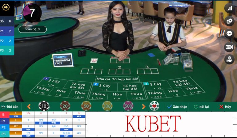 Bài nặn 3 cây online tại sòng bạc mạng Ku casino online